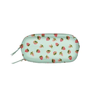BLUE SKY Strawberry Zipper Pencil Pouch