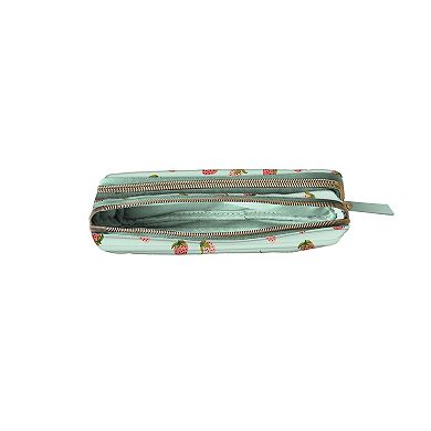 BLUE SKY Strawberry Zipper Pencil Pouch