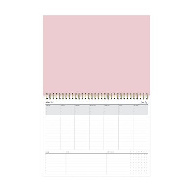 Blue Sky Top Wirebound 12" x 9" Non-Dated Weekly Planning Pad