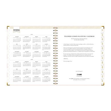 Day Designer Academic Year 2025–2026 8.5" x 11" Teacher Lesson Planning Calendar