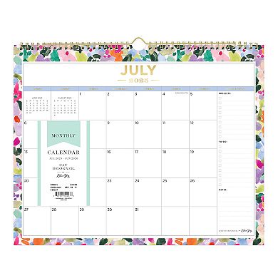 Day Designer Academic Year 2025–2026 15" x 12" Monthly Wall Calendar