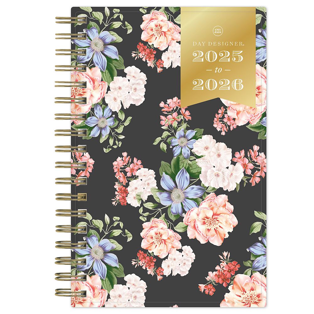 Day Designer Academic Year 2025–2026 3.65" x 6.13" Floral Planning Calendar