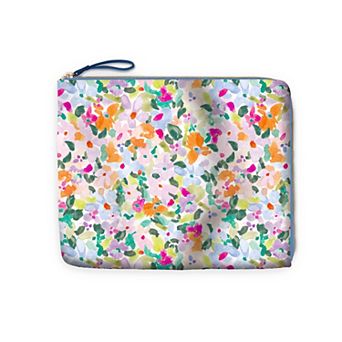 Day Designer Floral Zipper Accessory Pouch