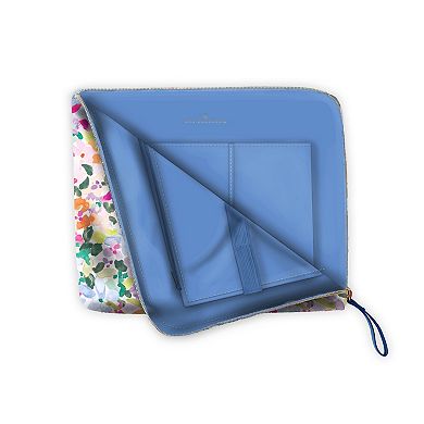Day Designer Floral Zipper Accessory Pouch