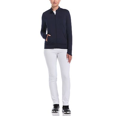Women's Grand Slam Lightweight Full Zip Golf Sweater