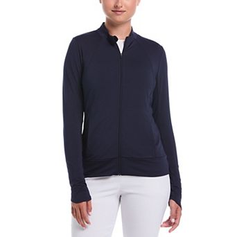 Women's Grand Slam Lightweight Full Zip Golf Sweater