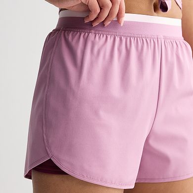 Women's Tek Gear® Layered High Rise 3-in. Shorts
