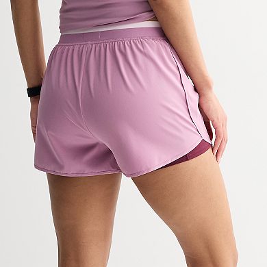 Women's Tek Gear® Layered High Rise 3-in. Shorts