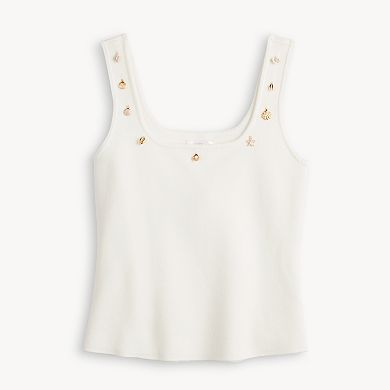 Women's LC Lauren Conrad Charm Sweater Tank Top