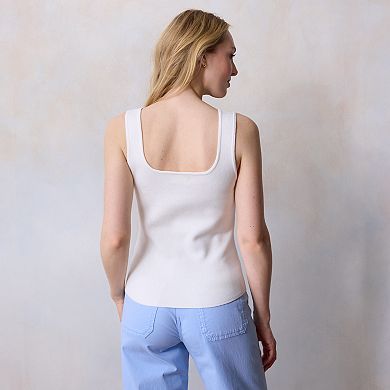 Women's LC Lauren Conrad Charm Sweater Tank Top