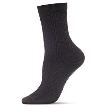 Women's Classic Cozy And Warm Cable Knit Crew Sock