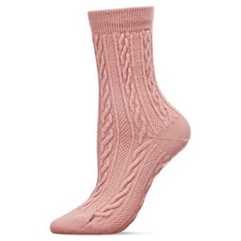 Women's Classic Cozy And Warm Cable Knit Crew Sock