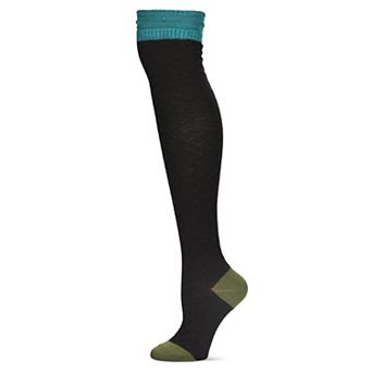 Women's Leaf Burst Over The Knee Warm Knit Sock
