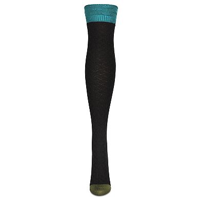 Women's Leaf Burst Over The Knee Warm Knit Sock
