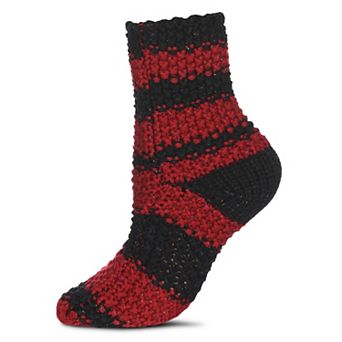 Women's Mega Stripe Chunky Knit Boot Sock