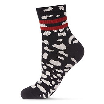Women's Running Wild Ringer Cotton Blend Crew Sock