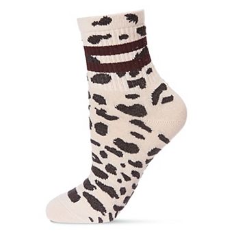 Women's Running Wild Ringer Cotton Blend Crew Sock