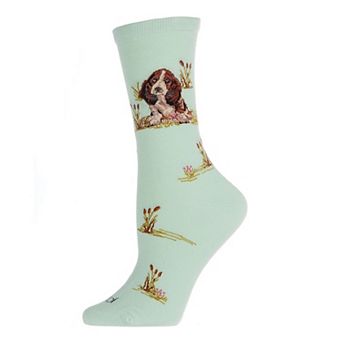 Women's Beagle Limited Edition Cotton Blend Crew Sock