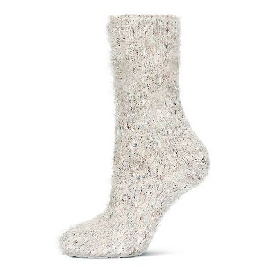 Women's Metallic Snowlight Slouch Multicolor Knit Sock