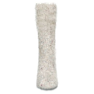 Women's Metallic Snowlight Slouch Multicolor Knit Sock