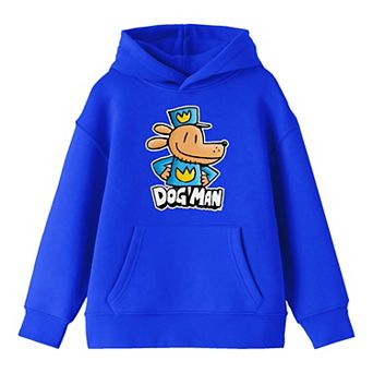 Boys 8-20 Dog Man Character Posing Graphic Hoodie