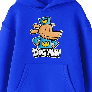 Boys 8-20 Dog Man Character Posing Graphic Hoodie