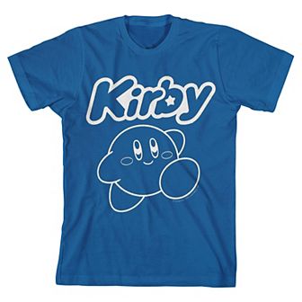 Boys 8-20 Kirby Faux Embroidered Graphic Tee