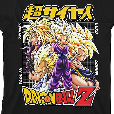 Boys 8-20 Dragon Ball Z Saiyan Graphic Tee