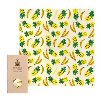 Beeswax Wrap For Food, Bowl Covers And Sandwich Wrapping Paper, 13"x13"