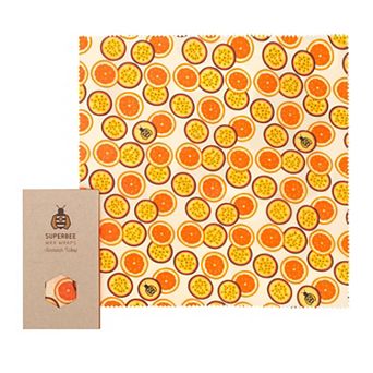 Beeswax Wrap For Food, Bowl Covers And Sandwich Wrapping Paper, 13"x13"