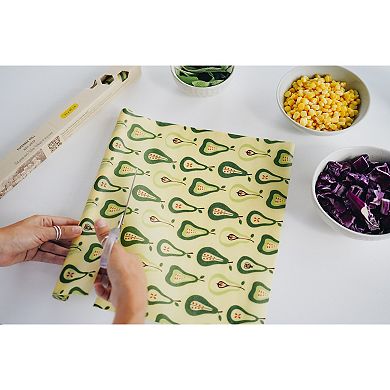 Beeswax Wrap Roll For Food, Bowl Covers And Sandwich Wrapping Paper XL - 35"x13"
