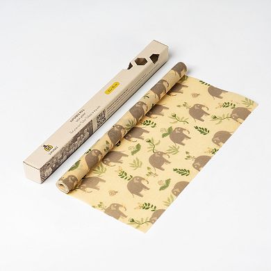 Beeswax Wrap Roll For Food, Bowl Covers And Sandwich Wrapping Paper XL - 35"x13"