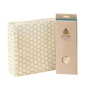 Beeswax Wrap Bag For Food, Bowl Covers And Sandwich Wrapping Paper, Wrap Bag - Medium