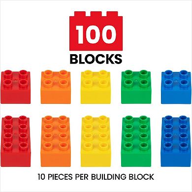 Educational Toy Building Blocks For Toddlers, 100pcs