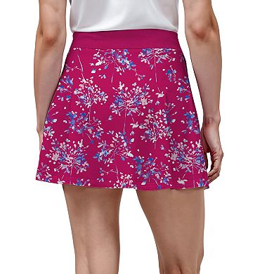 Women's Grand Slam Floral Flounce Skort