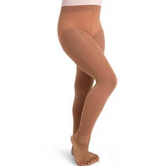 Capezio Footless Tight w Self Knit Waist Band - Child
