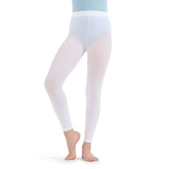 Capezio Footless Tight w Self Knit Waist Band - Child