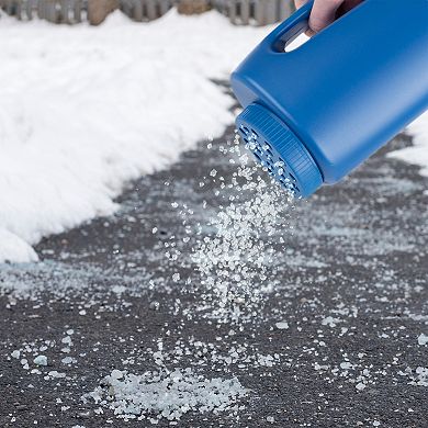 Stalwart Handheld Salt Or Seed Spreader, Blue