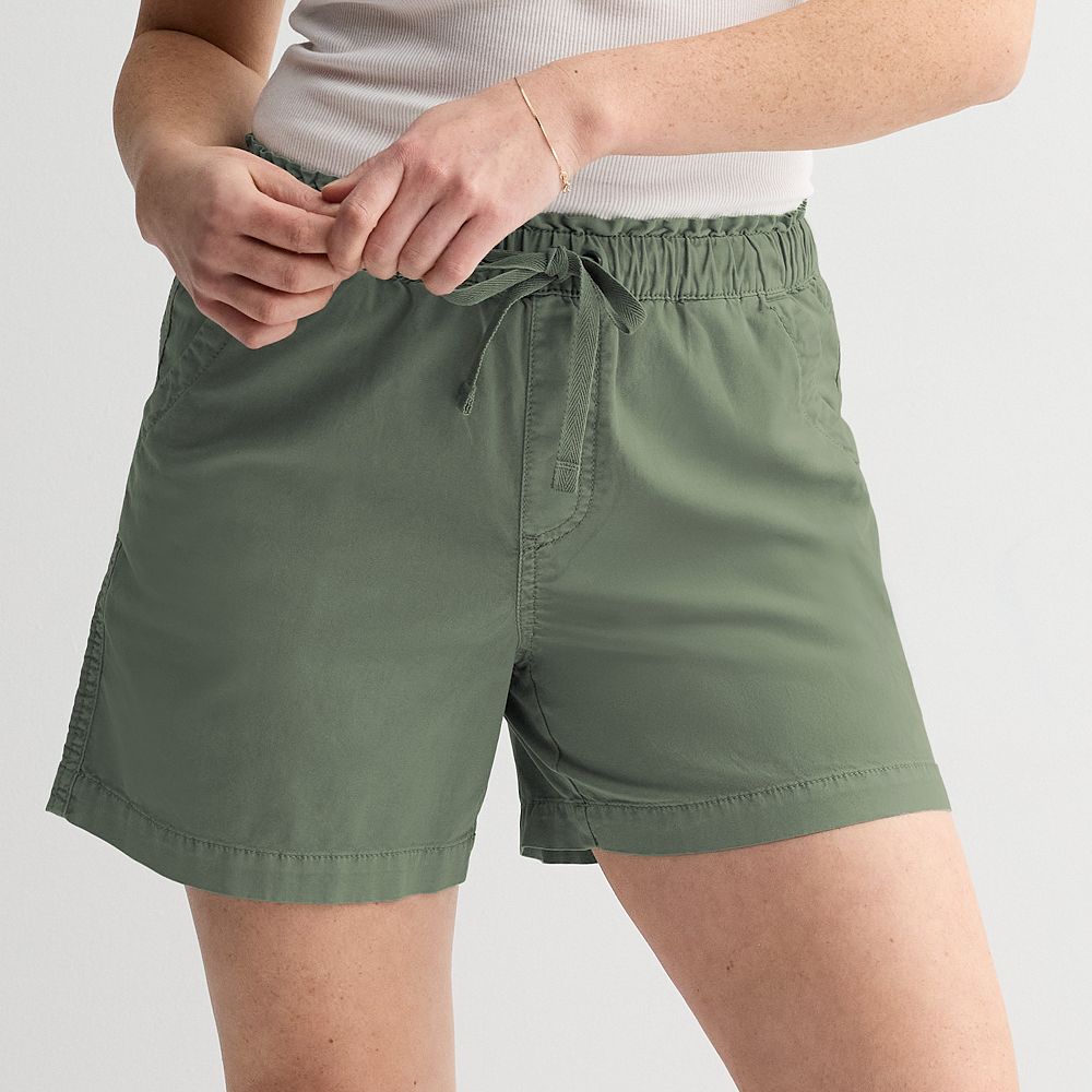 Women's Sonoma Goods For Life® Easy Paperbag Waist Shorts