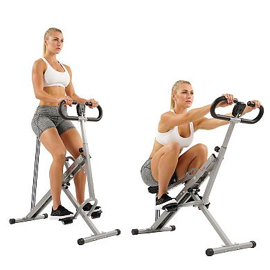 Sunny Health & Fitness Upright Row-N-Ride® Squat Assist Trainer Machine