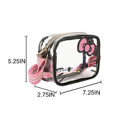 Hello Kitty Clear Camera Bag Crossbody