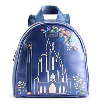 Disney Princess Castle & Flower Shimmer Mini Backpack