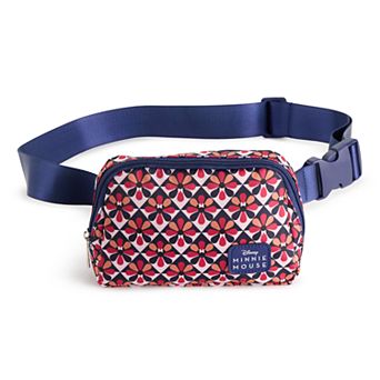 Disney's Minnie Mouse Floral Retro Print Fanny Pack