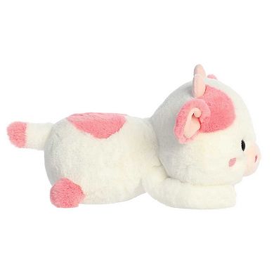 Aurora - Medium Pink Too Cute - 12" Katelyn Cow - Playful Stuffed Animal