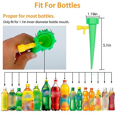 24pcs Plant Watering Spikes Self Watering Devices