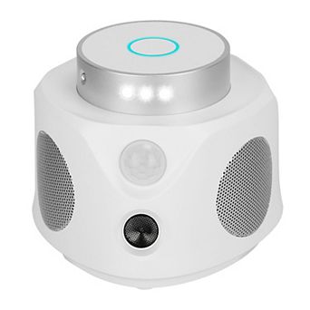 360° Ultrasonic Rodent Repeller Indoor Mice Rat Squirrel Chaser with 3 Modes & 9 Strobe Lights