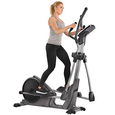 Sunny Health & Fitness Pre-Programmed Elliptical Trainer Machine Magnetic