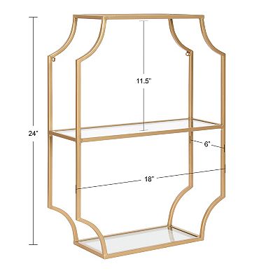 Ciel Metal Wall Shelf