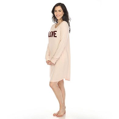 Women's Long Sleeve Sleep Shirt