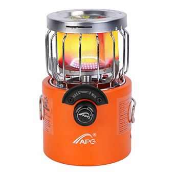 Portable 2-in-1 Camping Stove & Heater 2000W Gas Cooker for Hiking, Picnic, BBQ